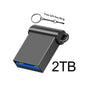 Mini USB 3.0 Pendrive 1TB 512GB 128GB Silvery External Storage Metal Memory Flash Drive USB Storage Key Pen Drive For Computer
