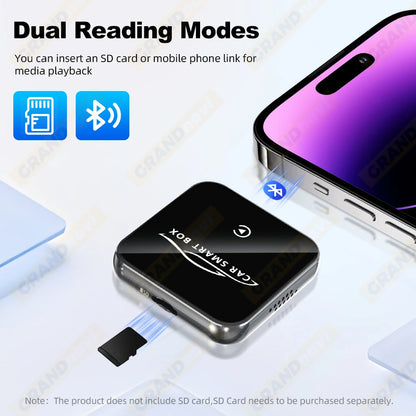 Grandnavi Android 13 3in1 CarPlay Ai Box Wireless Android Auto USB Adapter For Youtube Netflix Tiktok Universal AI Box Plug Play