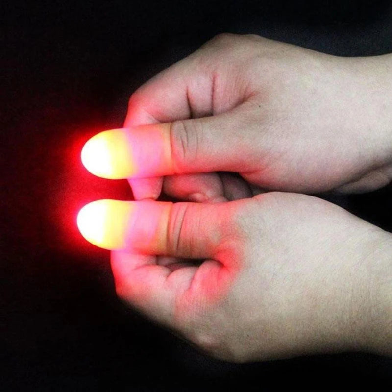 Finger Lights Magic Lights Glow in The Dark Led Finger Light Kpop Lights for Fingers Luminous Fingers Decorations