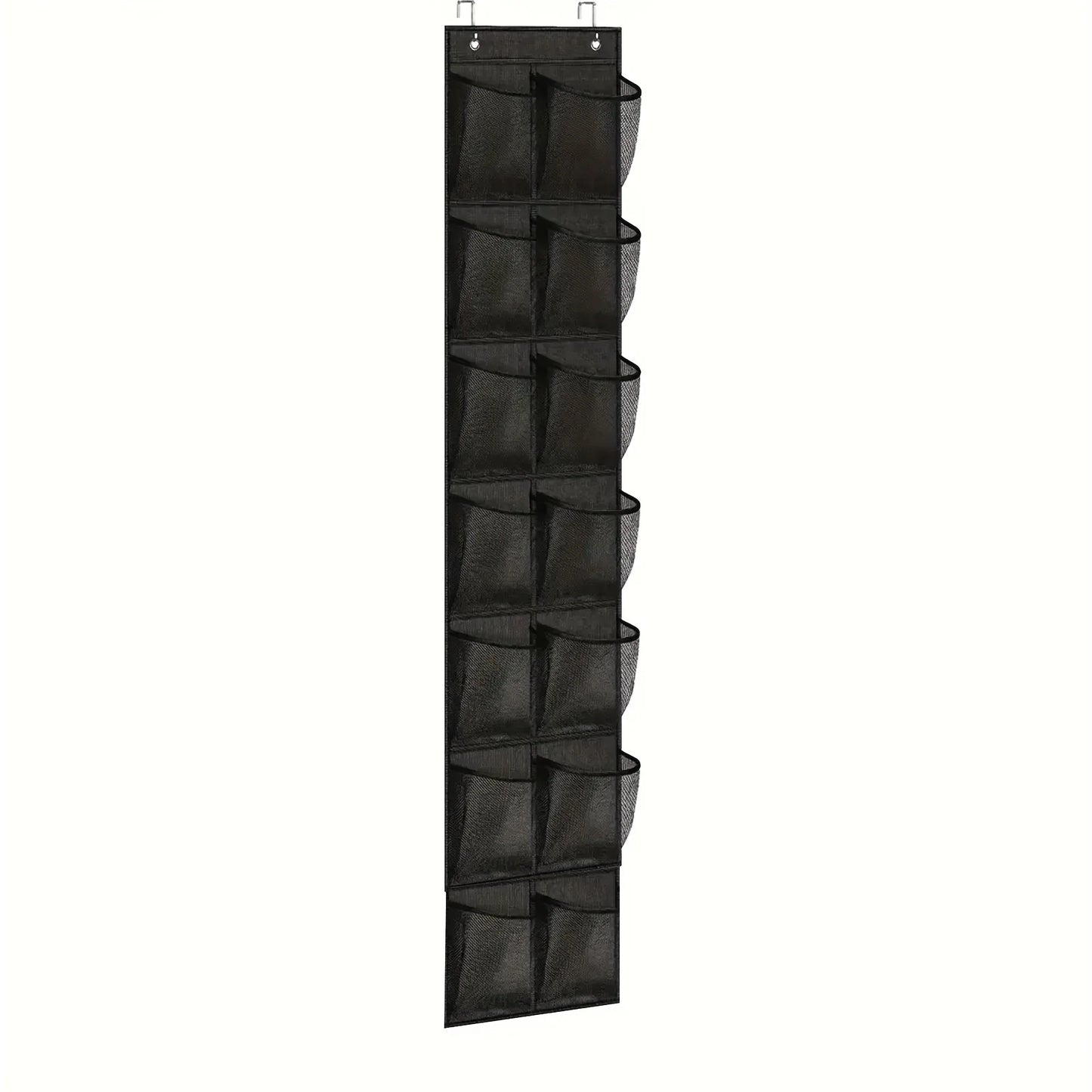 14/24/40 Grids Over The Door Shoe Rack  Mesh Pockets Hanging Shoe Organizer For Closet Hanging Shoe Rack Holder