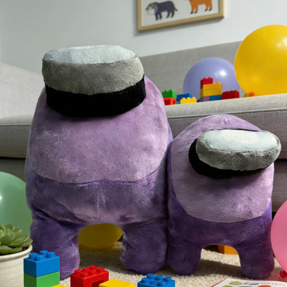 Purple Figurine Toys Sculpture Action Figure Decoration PVC Sculpture Cute Sculpture Desktop Home Ornament