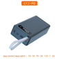 C12 18650 Battery Power Bank Case Charger Box Holder Dual USB LCD Display Support Quick Wireless Charger Battery Shell Storage