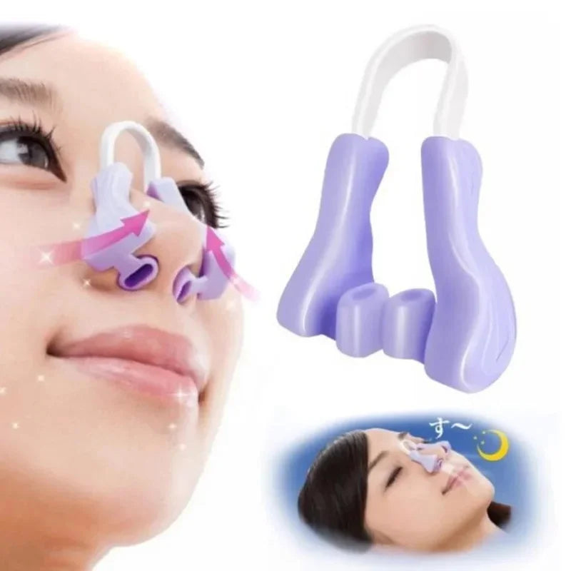 1-3pc Hurtless Magic Nose Shaper Clip Nose Lifting Shaper Shaping Bridge Straightener Silicone Nose Slimmer Beauty Face Tools
