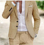 2027 New Spring And Autumn Mens Digital Printed 2 Piece Suit Set Plus Size Smart Casual Blazer Outfit For Business And Wedding