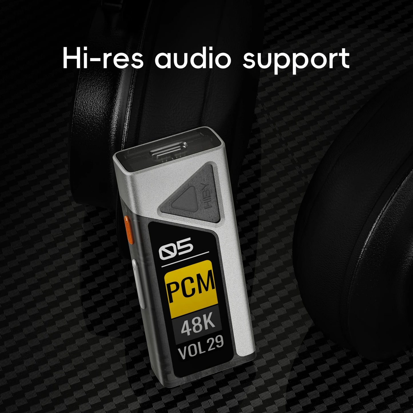 HiBy FC5 HiFi USB DAC Headphone AMP Dual flagship CS43198 DACs Dual SGM8261-5 Amplifiers DSD512 PCM 768kHz/32bit MQA 8x 245mW
