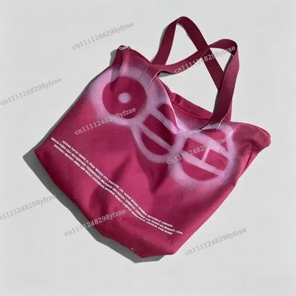 Letter Hat Canvas Bag Printed Embroidered Baseball Cap as a Gift Suitable for Fans' Daily Shopping