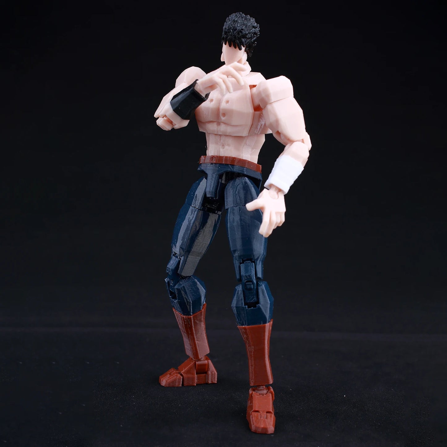 9L3D Multi-joint Articulated Anime Figures Saitama Kenshiro One Punch Man Fist North Star Chainsaw Man Dummy 13 Collectible Toys
