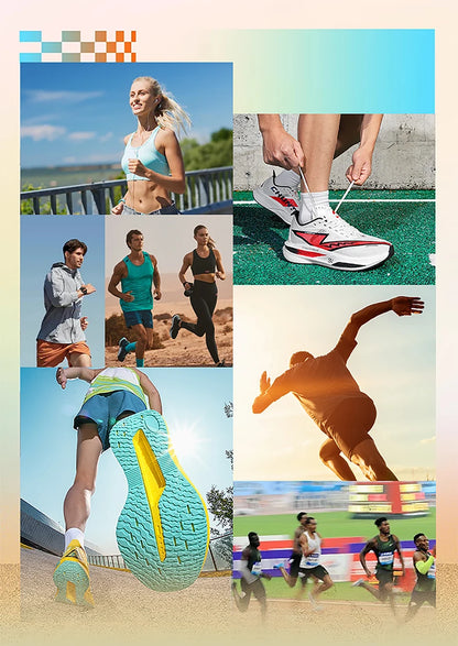 Running Shoes Original Man Carbon Plate Marathon Sports Lightweight Breathable AntiSlip Wear-resistant Casual Sneakers for Woman