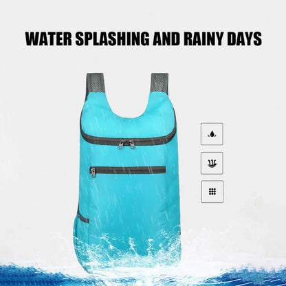 20L Lightweight Waterproof Backpack Portable Folding Backpack Outdoor Bag Ladies Men Travel Hiking Backpack