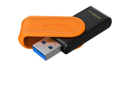Kingston DataTraveler Exodia S USB Flash Drive 64GB 128GB 256GB 512G USB 3.2 Gen 1 Pen Drive Black DTXS Flash Drive for Computer