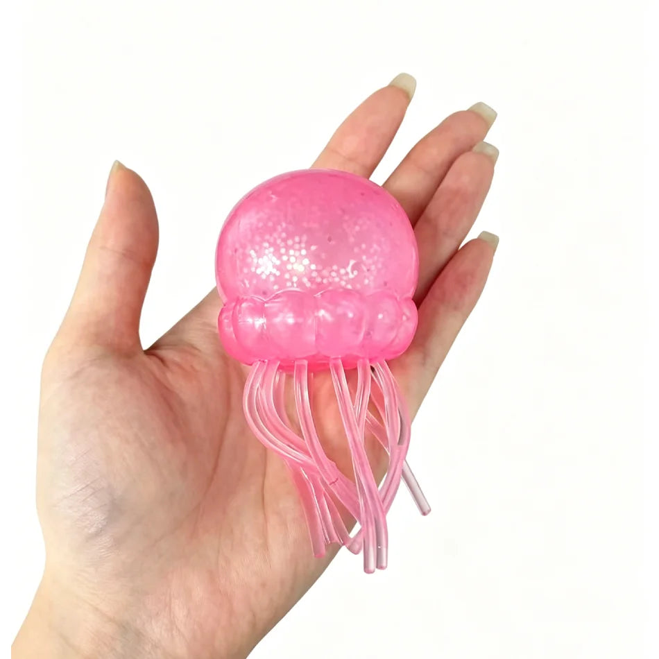 NEW 4 Styles Jellyfish Octopus Stress Balls for Kids Adults Squeeze Balls Sensory Fidget Toy Squishy Toys