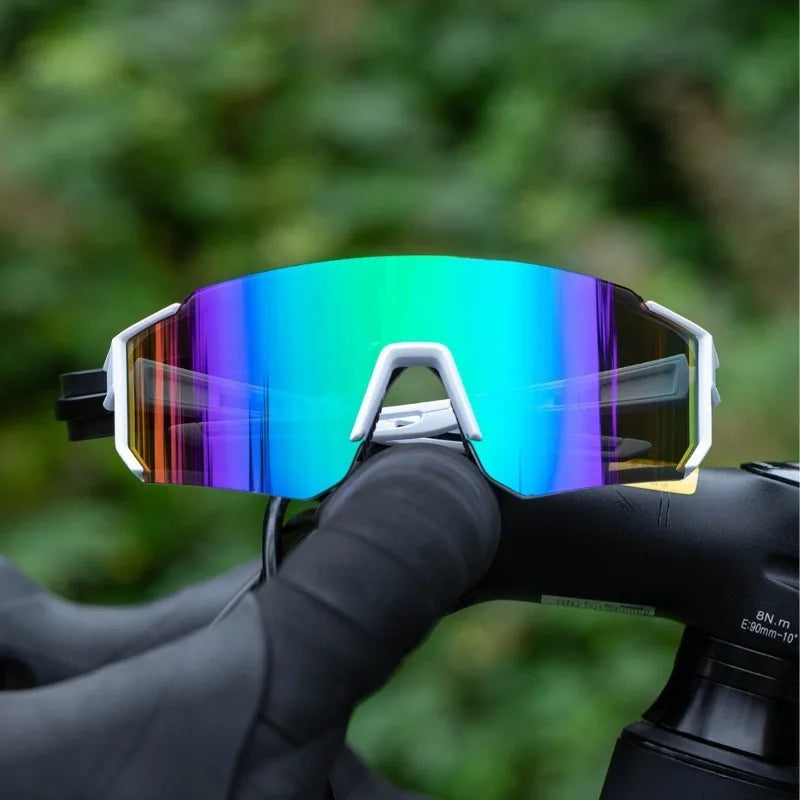 Oversized Outdoor Cycling Sunglasses UV Protect Glasses Bike Eyeglasses Sun Shades Sports Fishing Glasse Goggles UV400