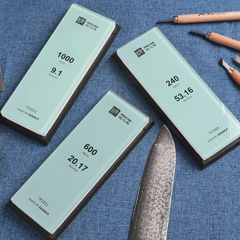 PROYAN Grit240#15000# Professional Sharpening Stone  White Alundum Whetstone Kitchen Knife Sharpener Woodworking Grindstone Tool
