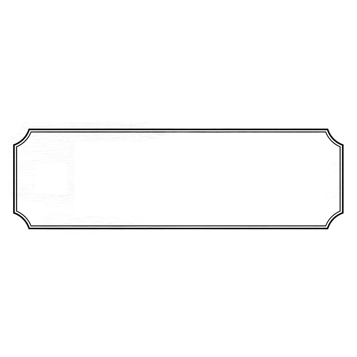 Engraved Name Plates, 1" x 3" Personalized Name Plate, Trophy Plates Engraved, Brass Plaque, Custom Name Plate