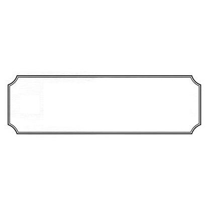 Engraved Name Plates, 1" x 3" Personalized Name Plate, Trophy Plates Engraved, Brass Plaque, Custom Name Plate