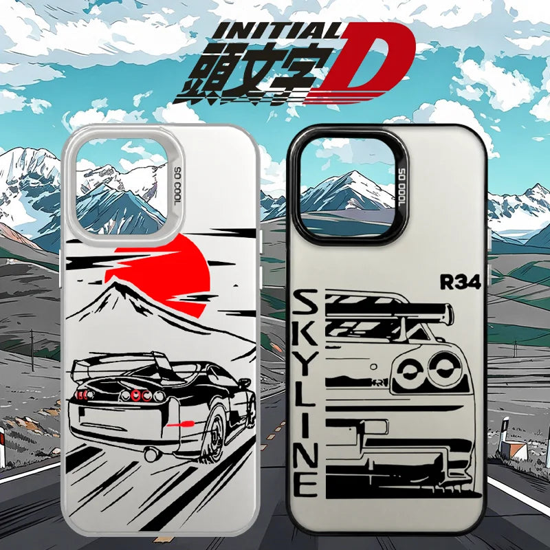 JDM Car Nissan Skyline R34 Nissan GTR Case for Xiaomi 15T 14T 13T 12 12T 11X Pro 14 13 12S 11 Ultra 12X 10S 11 10 Lite 5G NE