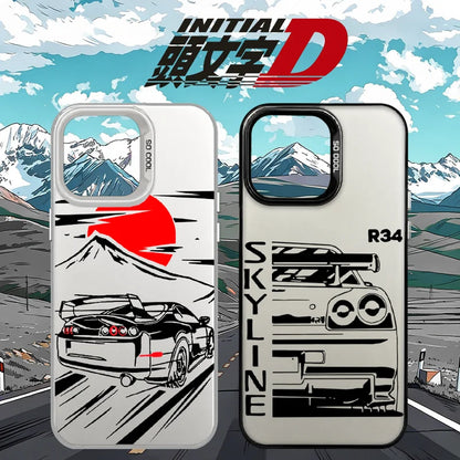 JDM Car Nissan Skyline R34 Nissan GTR Case for Xiaomi 15T 14T 13T 12 12T 11X Pro 14 13 12S 11 Ultra 12X 10S 11 10 Lite 5G NE