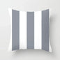 European Gray Pillowcase Geometric Pillow Cover Sofa Cushion Cover Garden Throw Pillows Hotel Outdoor Cushions car Chair 45X45cm