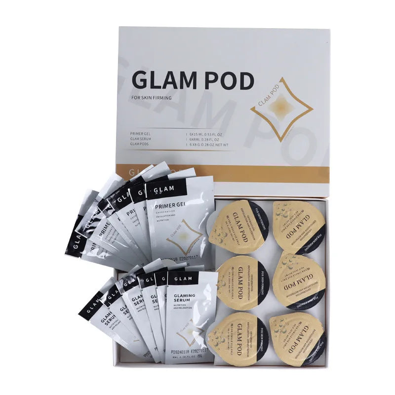 NEW CO2 Pod Glam Pod For Bubble Facial Machine Facial Spa Revive Pods For Aqua Facial Machine Skincare CO2 Serum Gels Glam Pod