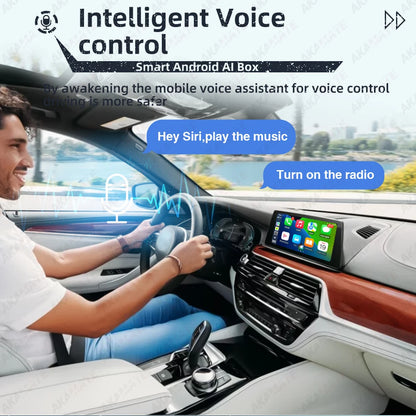For BMW ID6 ID7 ID8 ID9 Wireless CarPlay AI Box for Wireless CarPlay Android Auto Intelligent Android 13 System 4+64GB 8+256GB