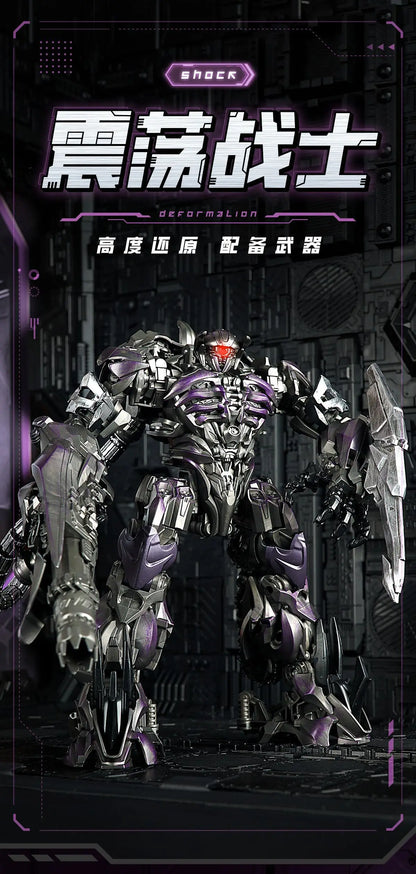 TW1029 Transformation Toys Megatank Galvatron Ironhide Shockwave Action Figure Robot Collection Movie Deformation Model Gifts