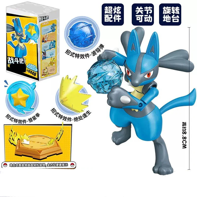 100000 volts pet Trainer ornament Charizard Building Capture pets Blocks Ash Ketchum Misty Serena Mini Action Figure Toys