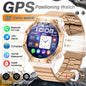 T-Rex 3 Ultra Military Grade GPS Smart Watch 10ATM Waterproof Compass Altimeter Barometric AMOLED Men HD Call Sports Smartwatch