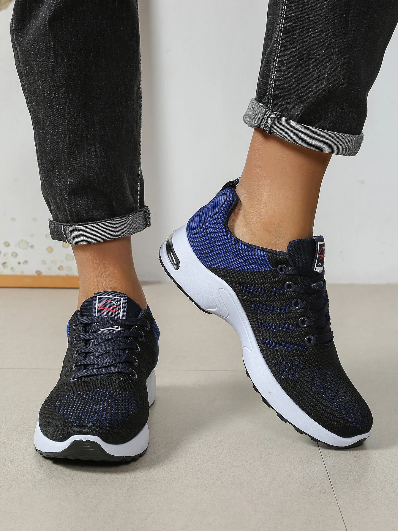 Men's Shoes Fashion Super Breathable Lace-Up Running Shoes - Non-slip, Durable and Pillow Comfort - Men's Fashion Sneakers