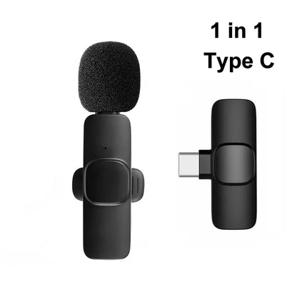 Wireless 3.5mm Lavalier Lapel Microphone Omnidirectional Condenser Mic for Camera Speaker Smartphone Recording Mic for YouTube