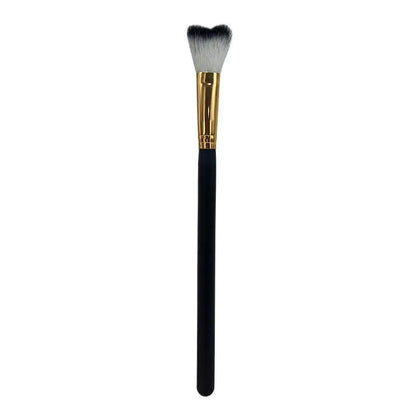 1Pc Curved Lash Shampoo Brush - Soft Bristle For Eyelash Extension Cleansing Makeup Removal Bath Swoop Beauty Tool