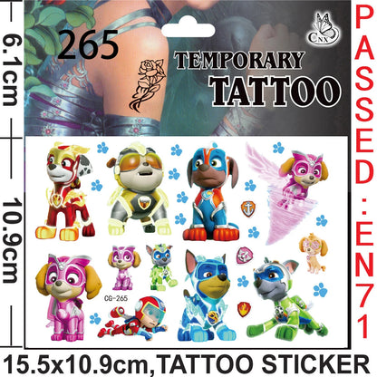 Paw Patrol Party Favors Slap Bracelet Stamps Keychains Gift Bag Stickers Birthday Party Decoration Christmas Stocking Fillers