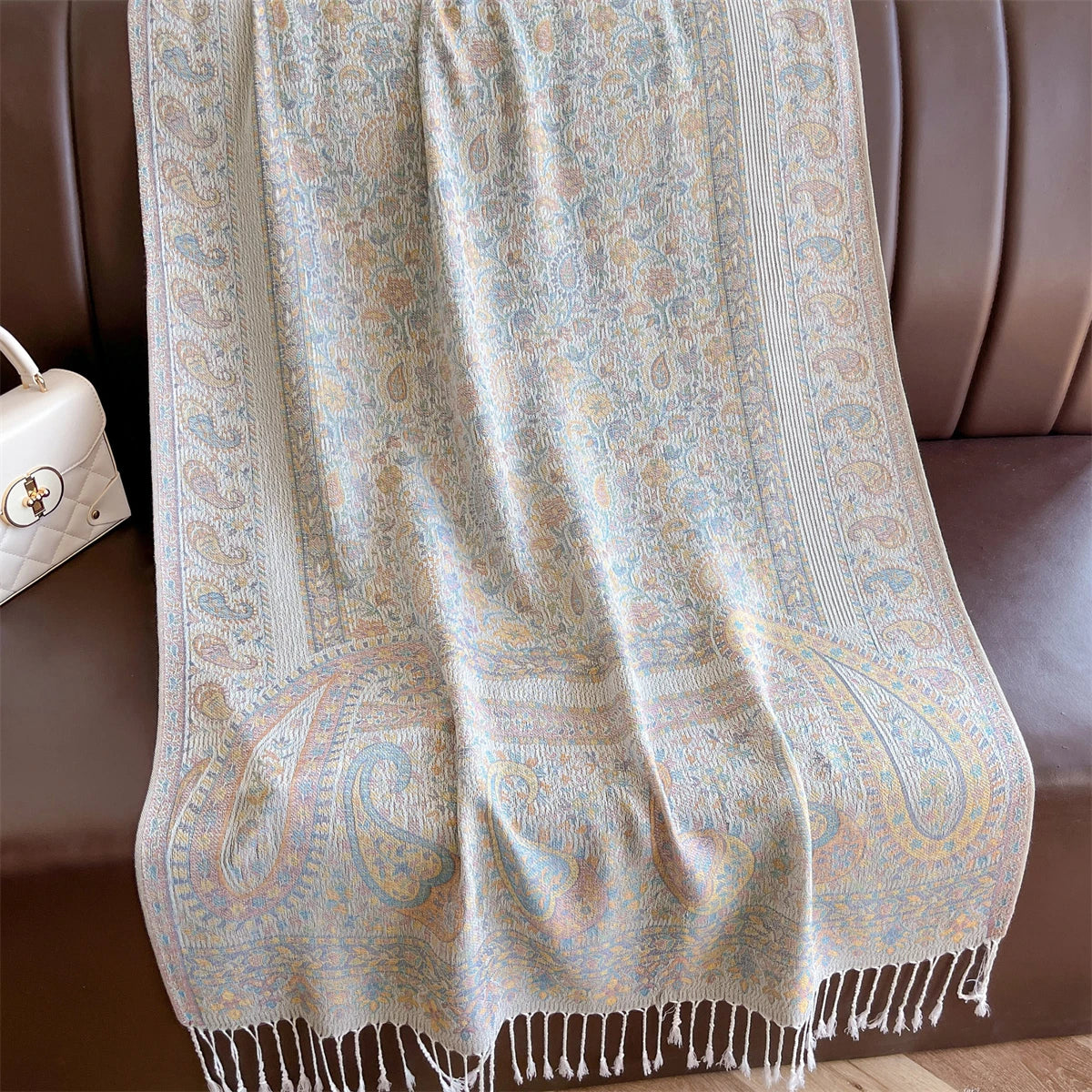 Luxury Winter Scarf Women Cashmere Warm Pashmina Brand Foulard Female Shawls Wraps Thick Soft Bufanda Poncho Scarves Stole 2025