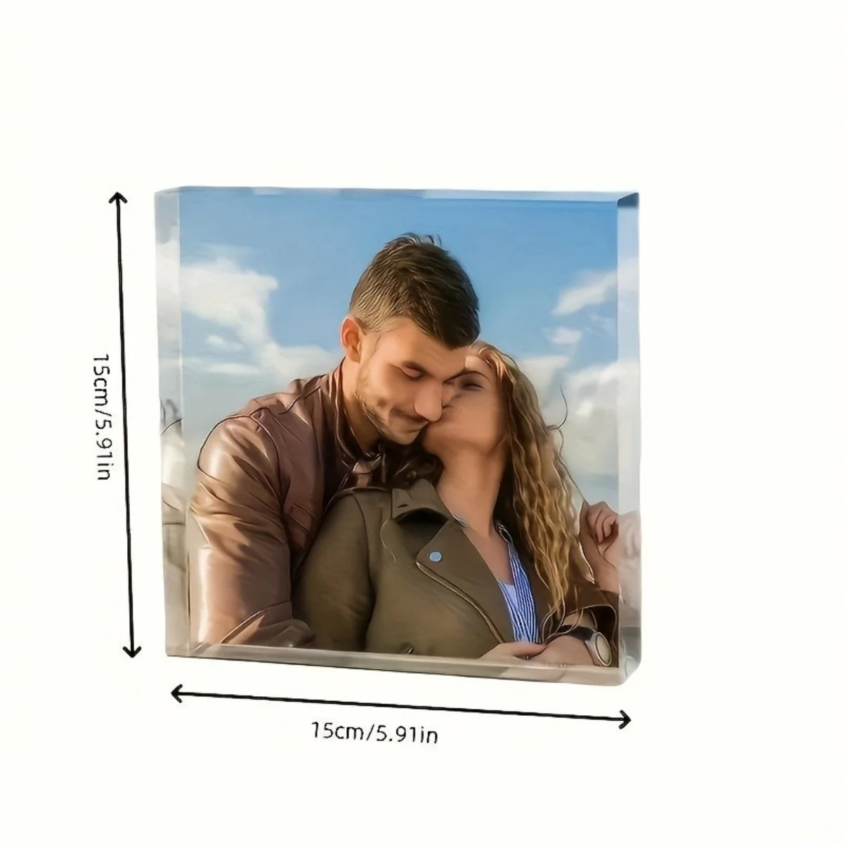 Custom Personalized Photo Cubes—Suitable for Any Occasion, Available in Various Sizes, and the Perfect Gift.