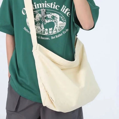 Women's Shoulder Bag Large Capacity Crossbody Bag for Woman 2025 New in Cotton Fashion Korean Female Student School Bag Handbag