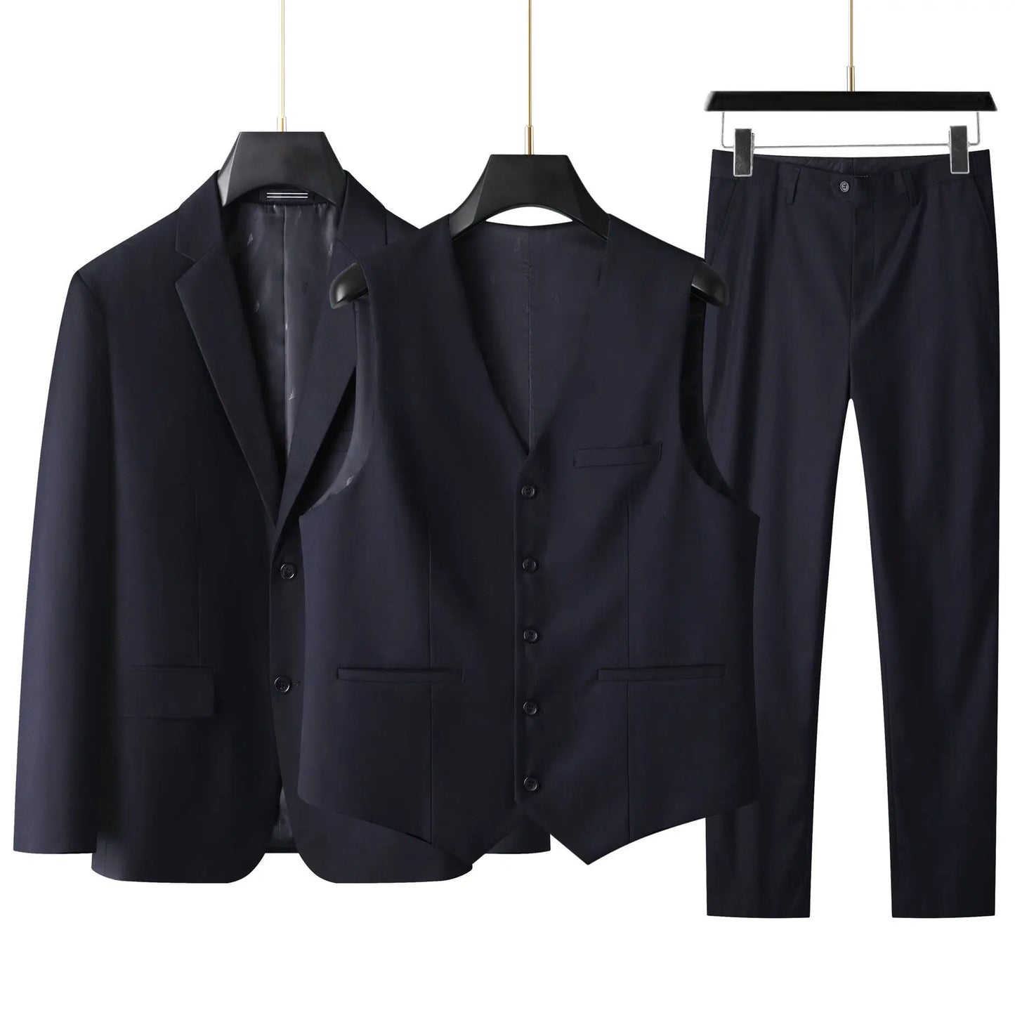 High Quality M-10XL Men's Stylish and Stylish Wedding Suit Business Goods Plus Size Suit Handsome and Stylish Clothing Plus Size