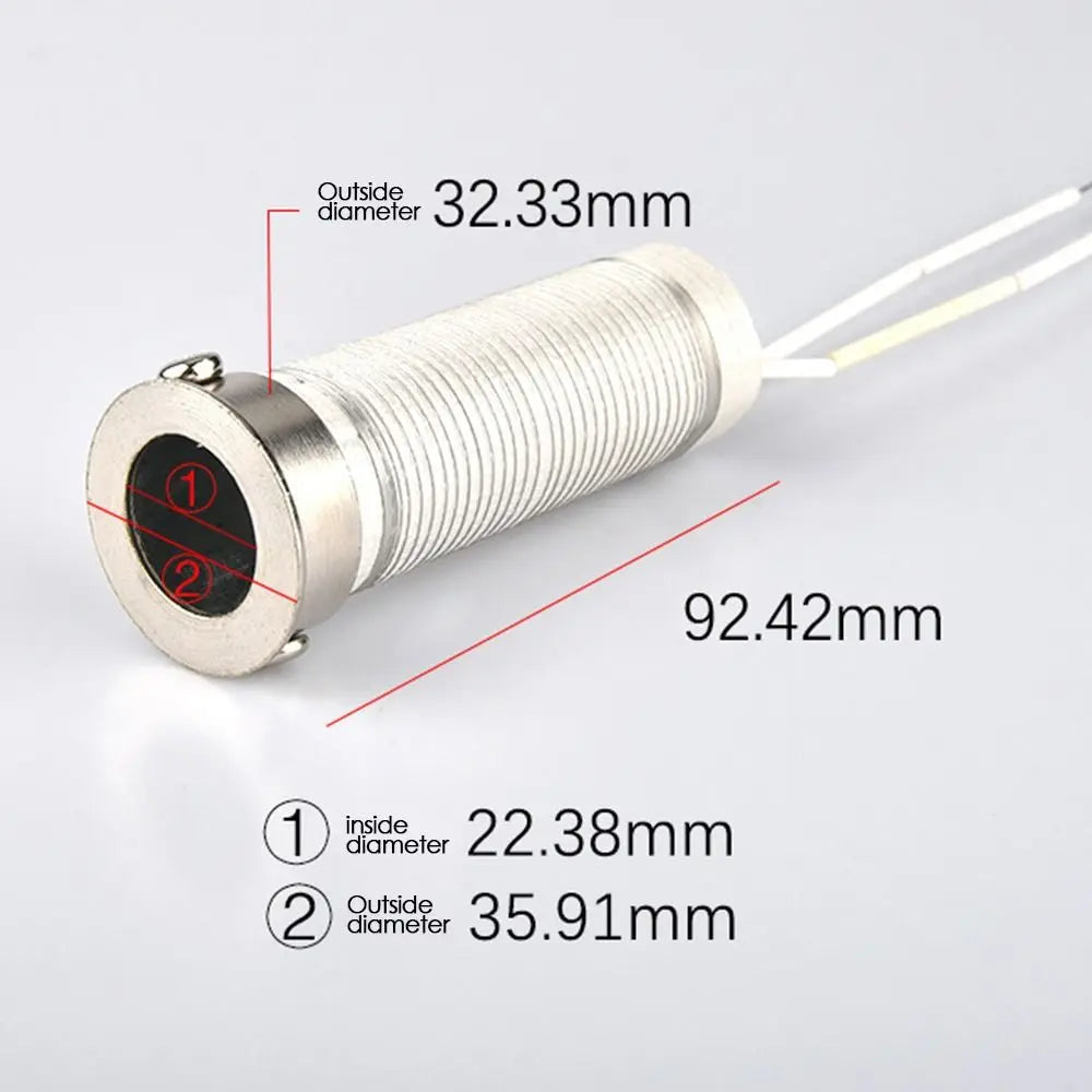 220V 75W100W150W200W300W500W Soldering Iron Core Heating Element Replacement Welding Tool Mica Externally Heating Core