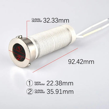 220V 75W100W150W200W300W500W Soldering Iron Core Heating Element Replacement Welding Tool Mica Externally Heating Core