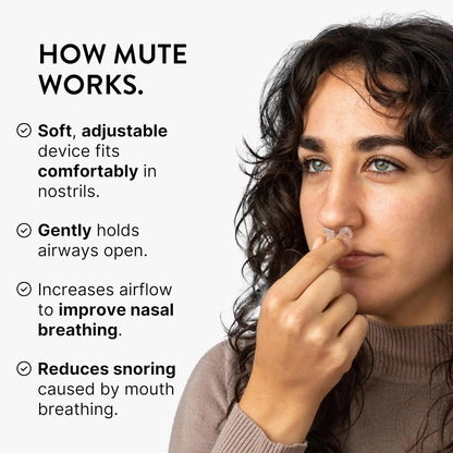 Nasal Dilator Snoring Solution - Alternative to Nasal Strips for Improved Sleep Quality And Snoring Reduction