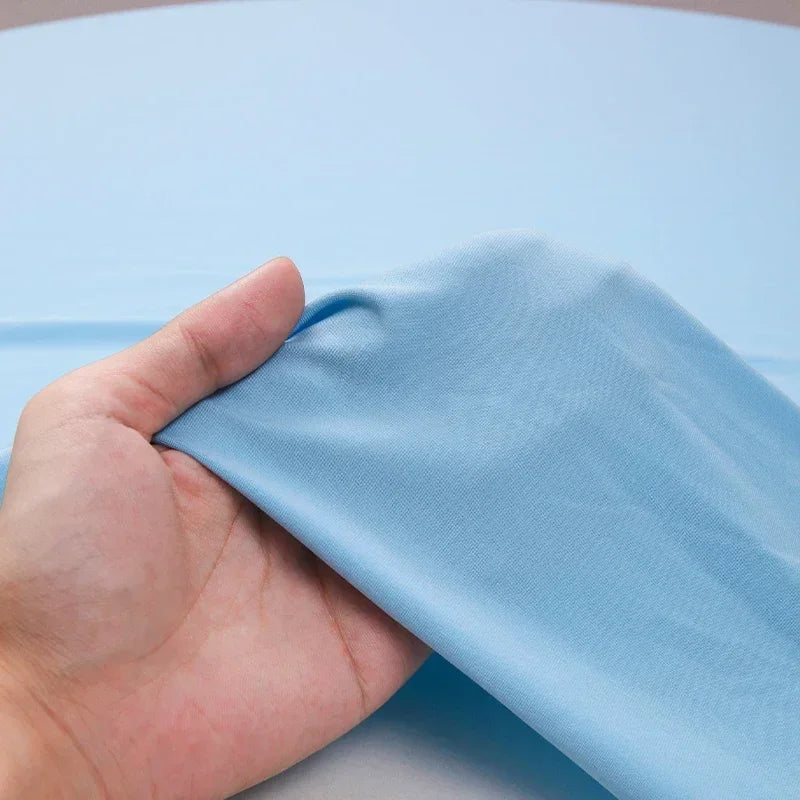 0.5m/1m/2m Four Sided Stretch Milk Silk Knitted Fabric for Sewing Dance Dress Sofa Cover Decorative Cloth DIY Clothing Fabrics
