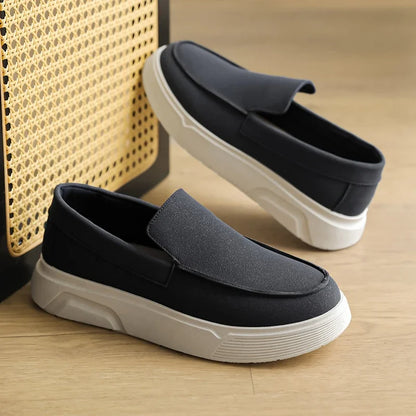 Summer Platform Loafers Man Moccasins Big Size 46 Men's Casual Shoes Comfortable Breathable Slip on Designer Shoes For Men Flats