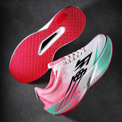 Marathon Men Running Shoes Carbon Board Speciality Sports Breathable Lightweight Women's Comfortable Chunta Athletic Sneakers