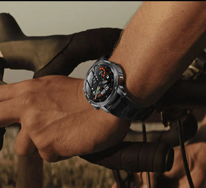 LIGE 2026 New Ultra Military Grade 1000mAh Battery Smart Watch For Men IP68 Waterproof Sports Fitness Bluetooth Call Smartwatch