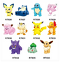 100000 volts pet Trainer ornament Charizard Building Capture pets Blocks Ash Ketchum Misty Serena Mini Action Figure Toys