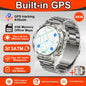 Smart Watch Men GPS Track High End watch Swim Waterproof Smart Watches Swim six axis sensor Sports Smartwatch 2GB Memory GPS Map