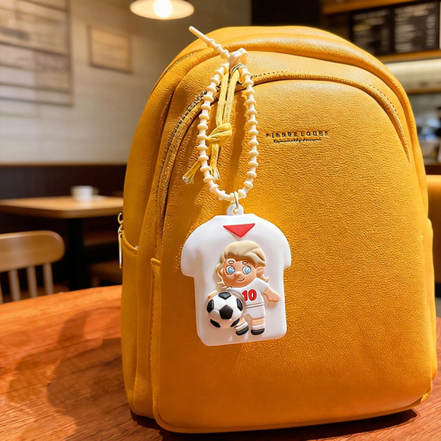 Soccer Jersey Squishy Keychain Stress Relief Toy Car Bag Couple Pendant Slow Rising Soft PVC Keychain