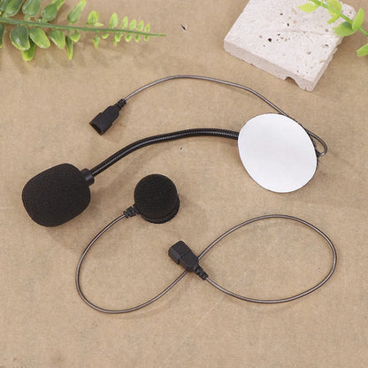 Motorcycle Helmet Bluetooth Intercom Microphone 3.5mm Speaker for Cardo Freecom Spirit Soft Wire Hard Wire Compatible
