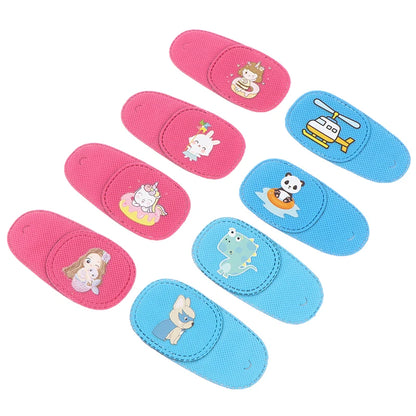 【6Pcs/set Children Health Care Kids Occlusion Medical Lazy Eye Patch Eyeshade For Kids Strabismus Vision Care Kit】