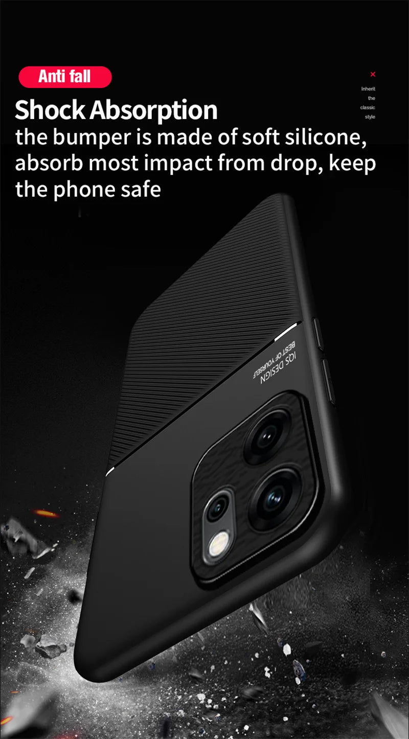 Oppo Reno 14F 5G Case Luxury Soft Leather Phone Cases for Reno14 F Reno14F 5G CPH2743 6.57“ ”Car Magnetic Holder Back Cover