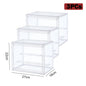 New Large Capacity Storage Box Organizer for Figures Acrylic Box Clear Blind Box Showcase Makeup Organizer for Bag