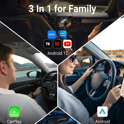 OTTOCAST Wireless CarPlay Android Auto Adapter Play2Video Pro Video Box New WiFi Car Accessories for Youtube for Netflix